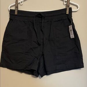 GAP dark grey shorts elastic/tie waist 4 pockets size extra small  new with tag
